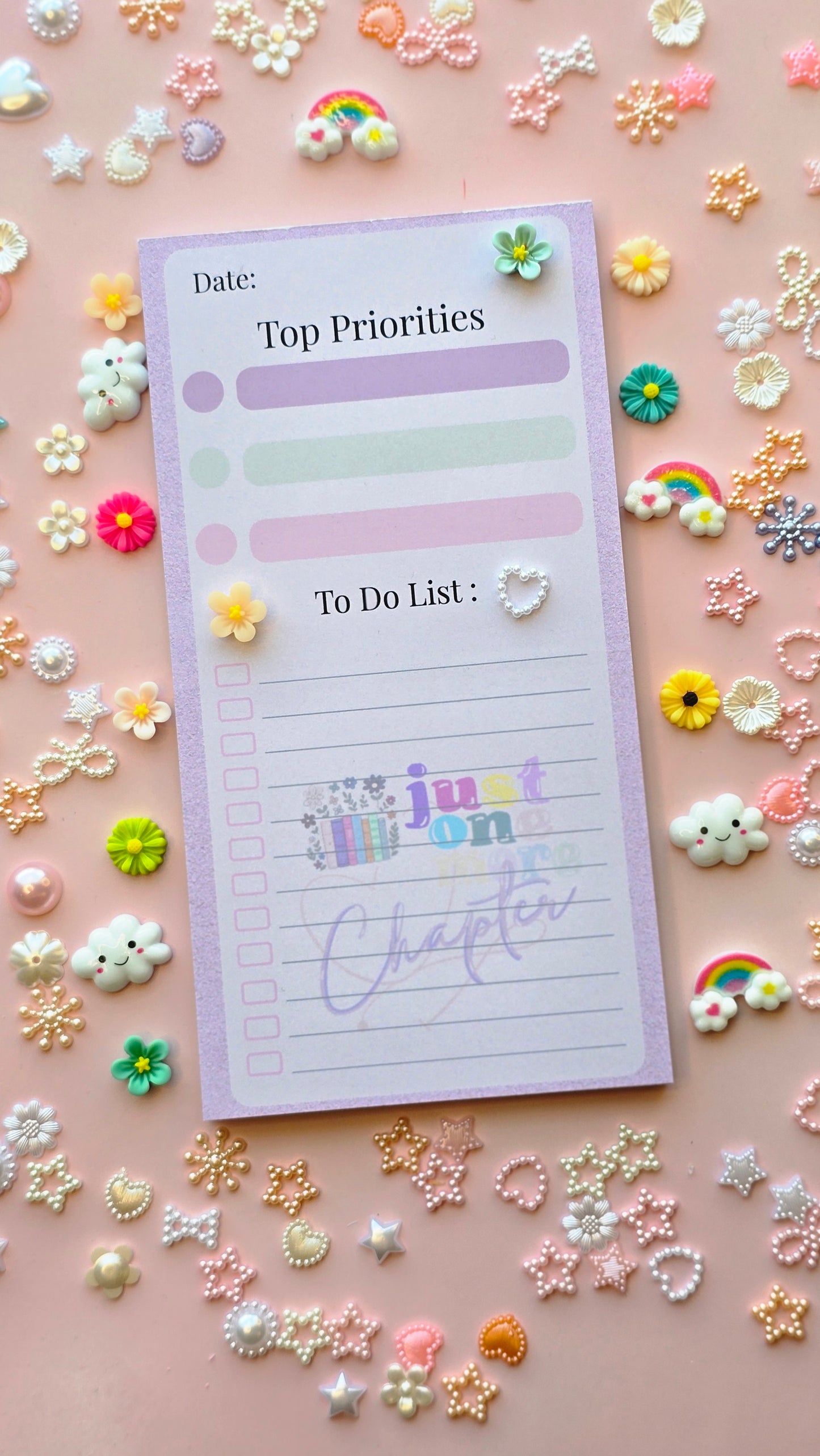 Cute just one more chapter to do list