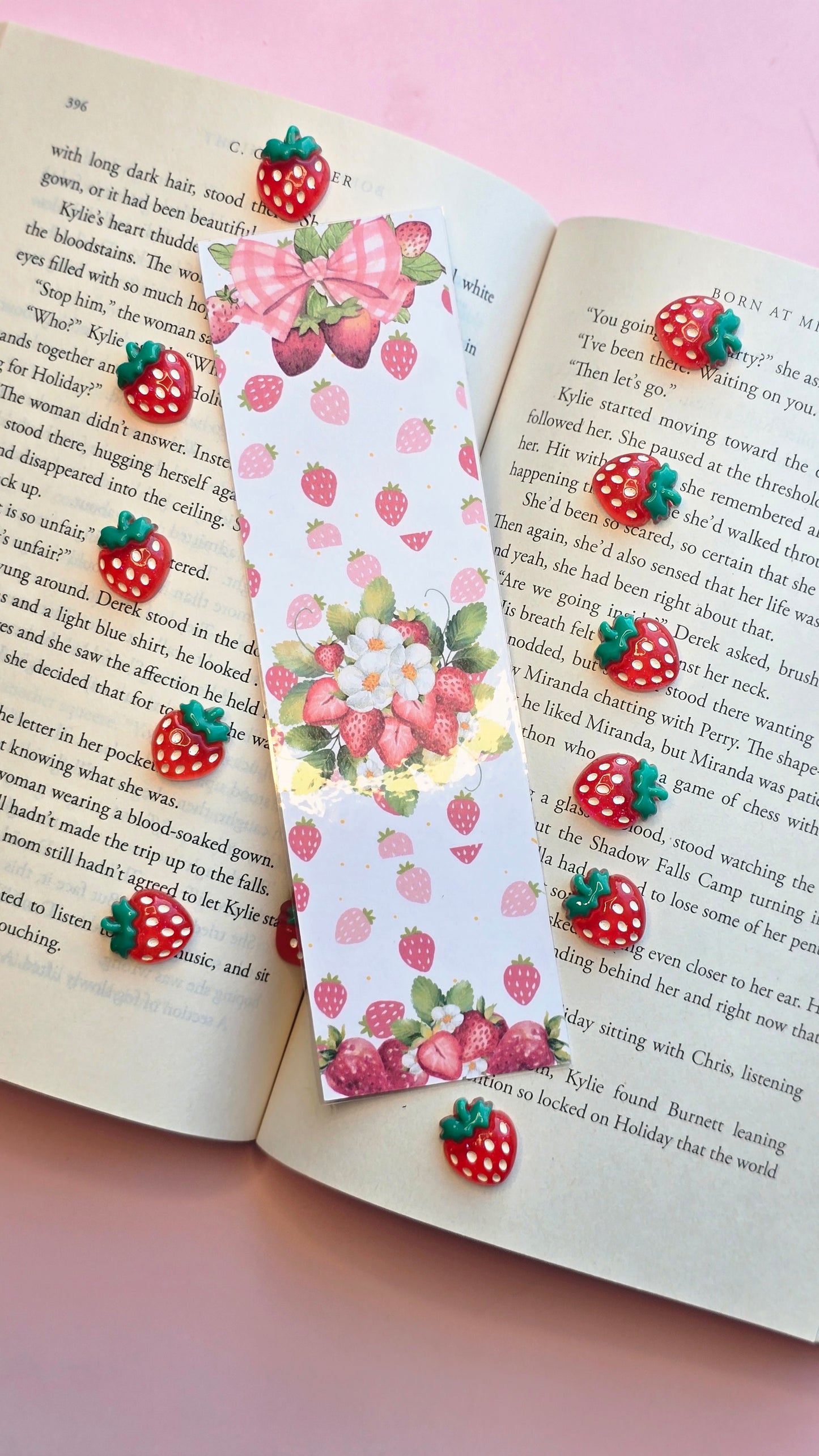 Strawberry Bookmark