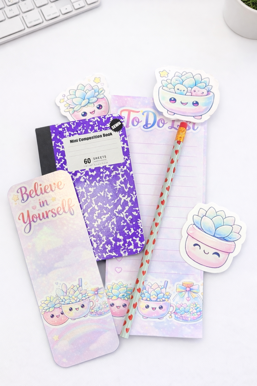 Kawaii Pastel Stationery Bundle 2