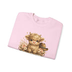 Cow Face Sweatshirt "Apparently I Have An Attitude" — Cute Farm Animal Graphic Crewneck