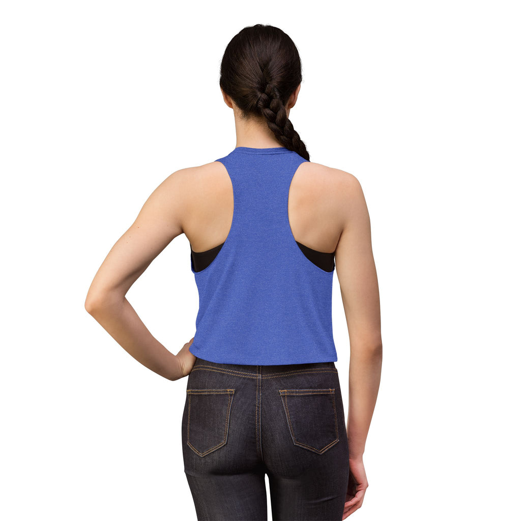 Boho Floral Bull Skull Crop Top — Women's Southwestern Tank