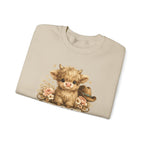 Cow Face Sweatshirt "Apparently I Have An Attitude" — Cute Farm Animal Graphic Crewneck