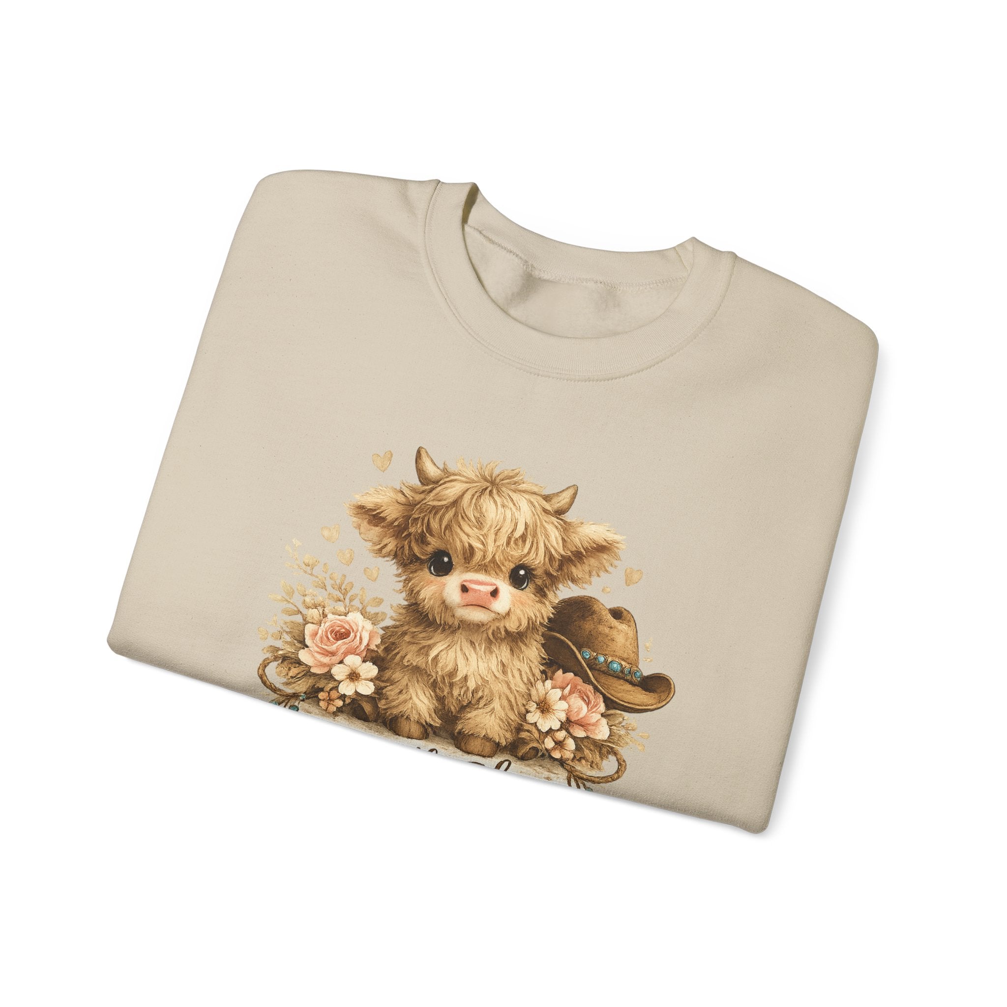 Cow Face Sweatshirt "Apparently I Have An Attitude" — Cute Farm Animal Graphic Crewneck