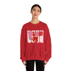 Teacher Heart Crewneck Sweatshirt — Cute Pink Classroom Gift