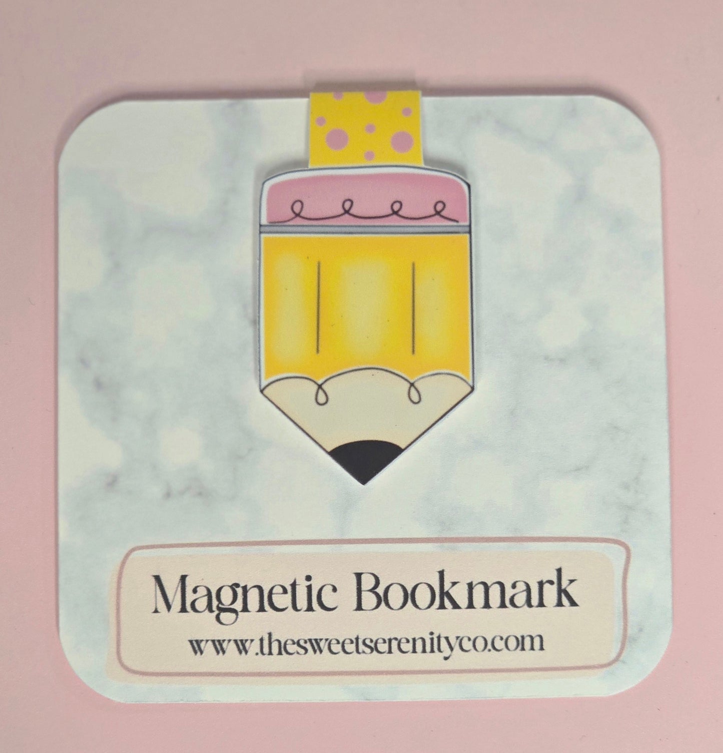 Pencil Magnetic Bookmark