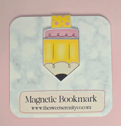 Pencil Magnetic Bookmark