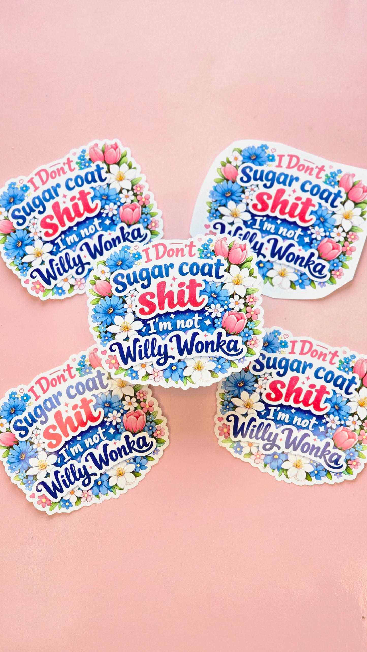 Willy Wonky Sticker