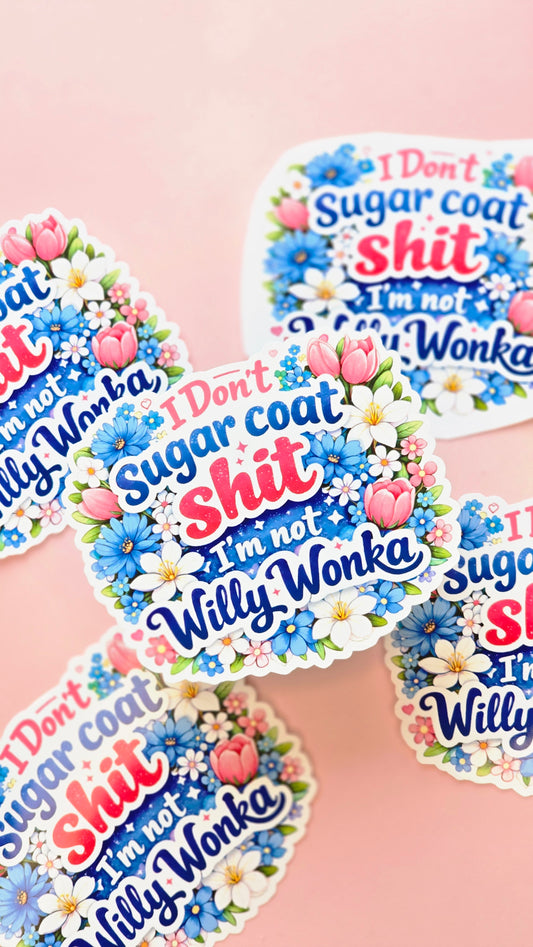 Willy Wonky Sticker