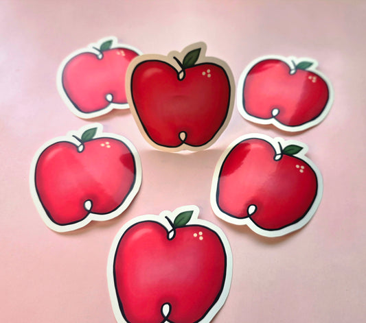 Teacher Apple Sticker
