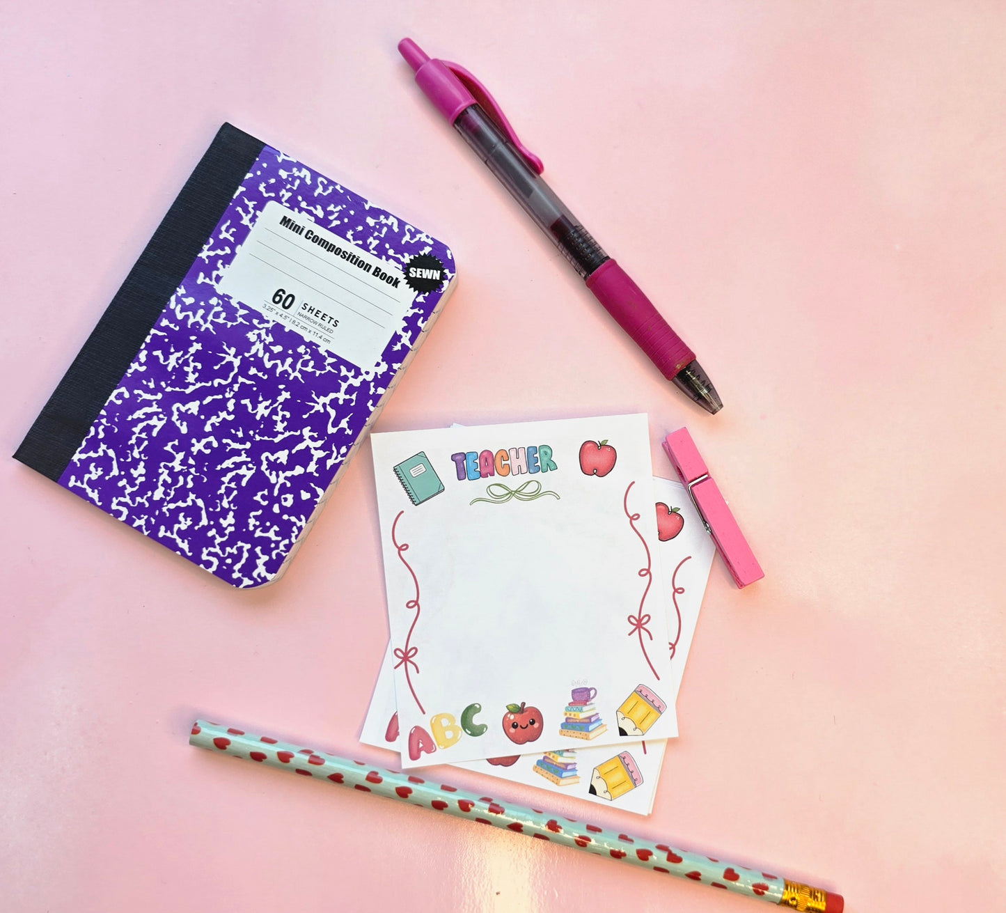 Teacher Note Pad 4.25 x 5