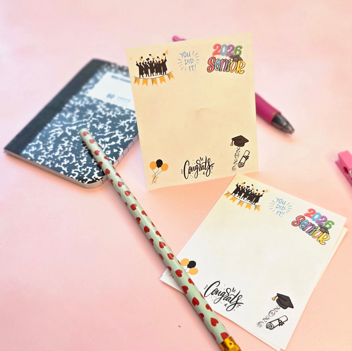 Grad Note Pad 4.25 x 5