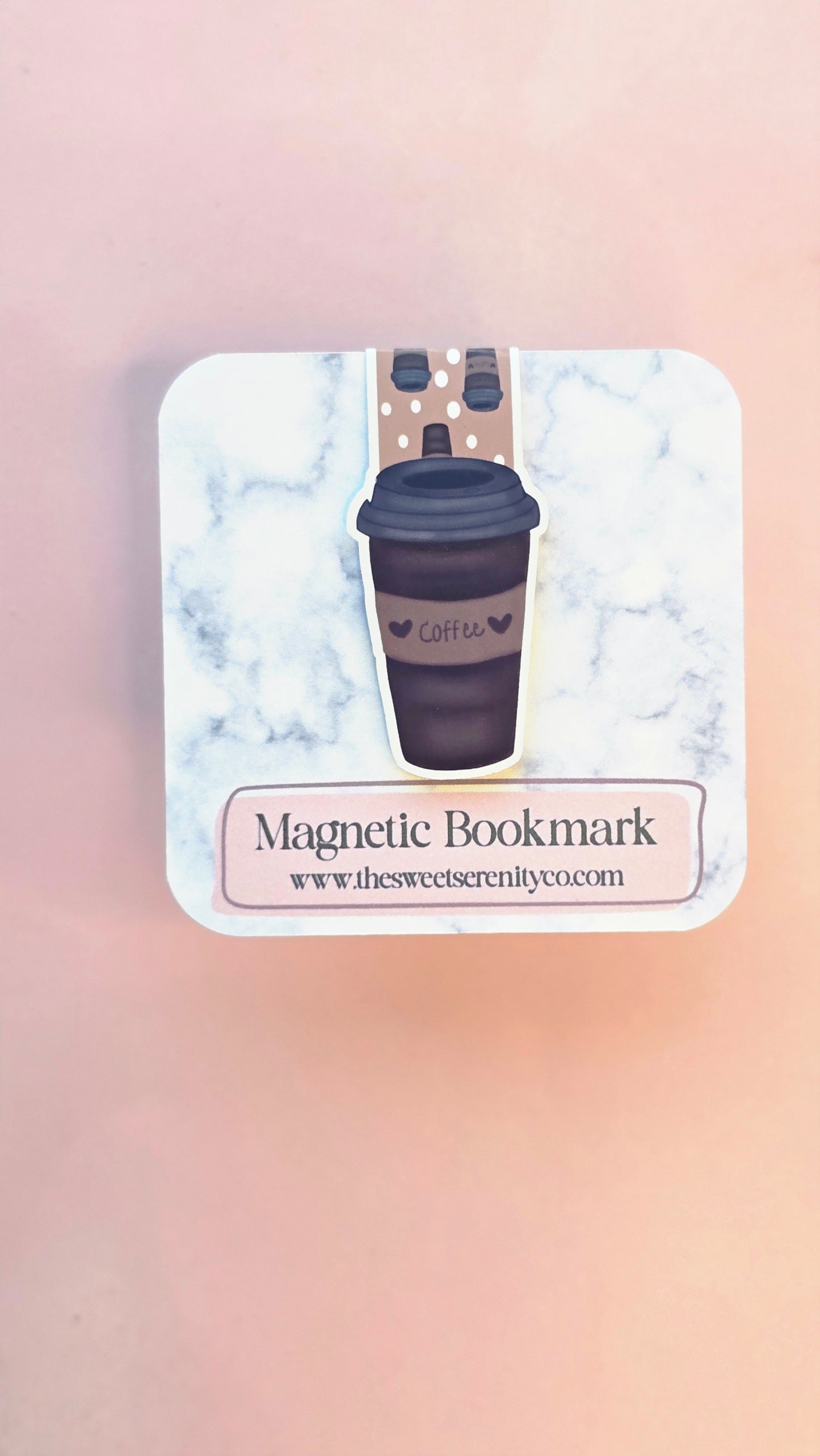 Coffee Magnetic Bookmark