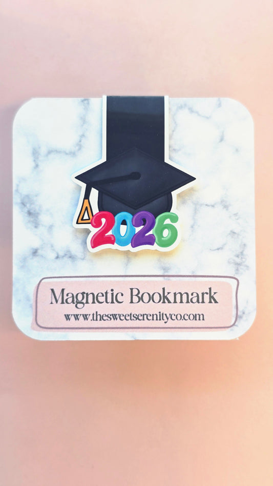 2026 Grad Magnetic Bookmark
