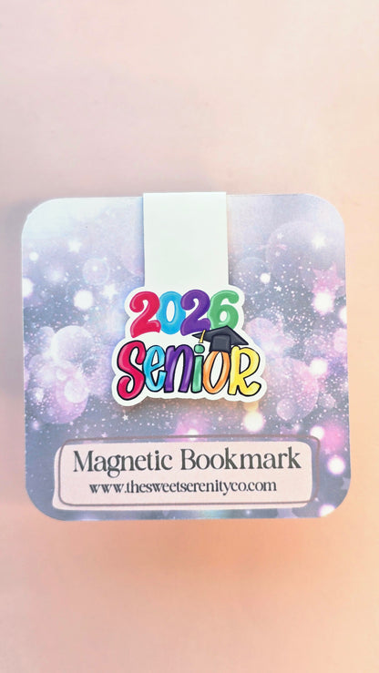 2026 Senior Magnetic Bookmark