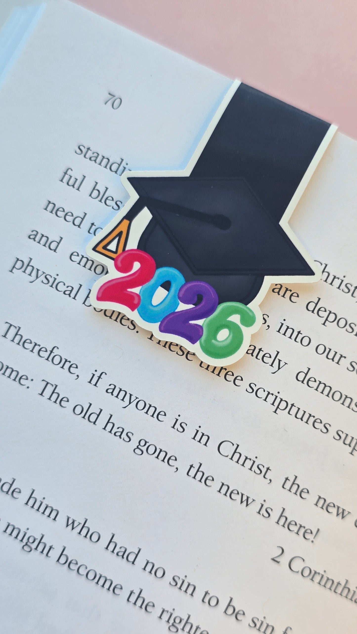 2026 Grad Magnetic Bookmark
