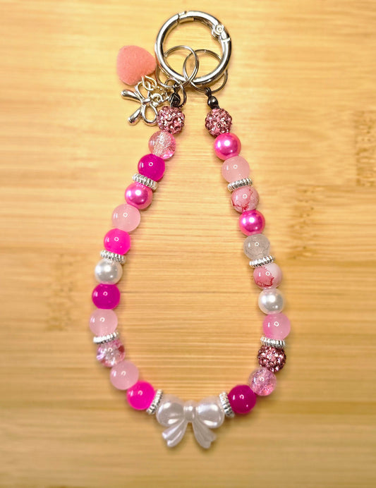Pink Phone Charm
