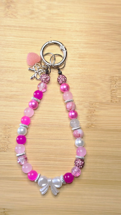 Pink Phone Charm