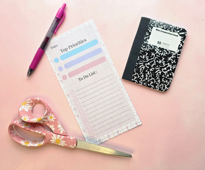 To Do List Pink Bow