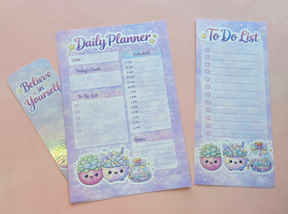 Succulents Daily Planner