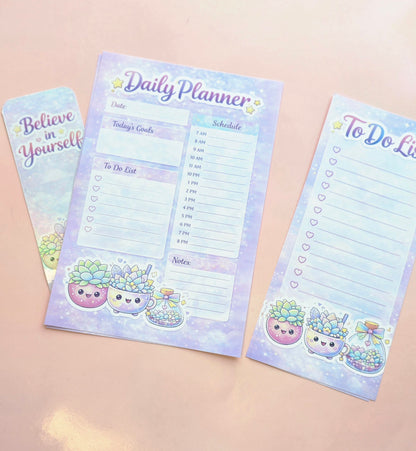 Succulents Daily Planner