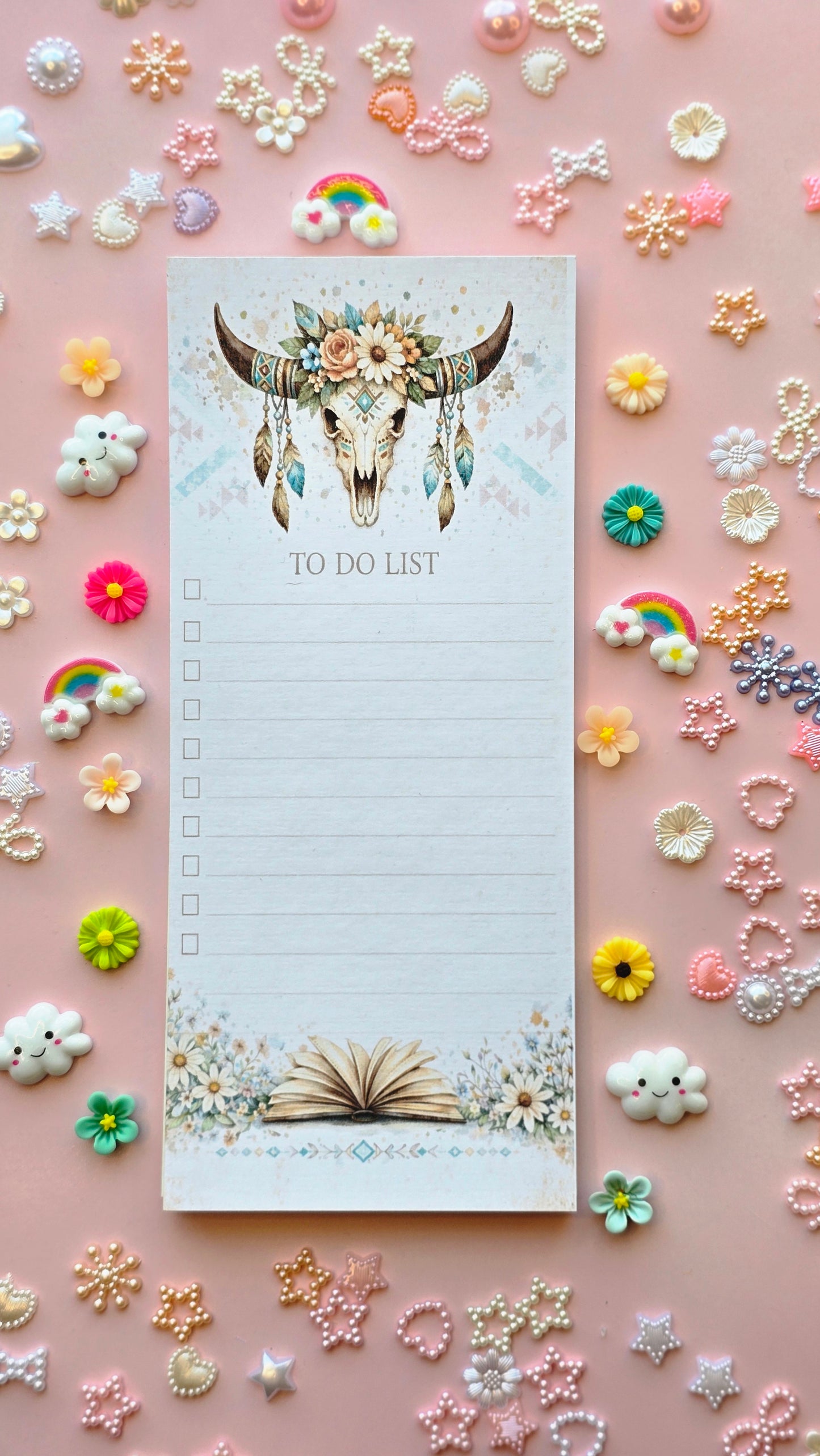 To Do List Cow Skull