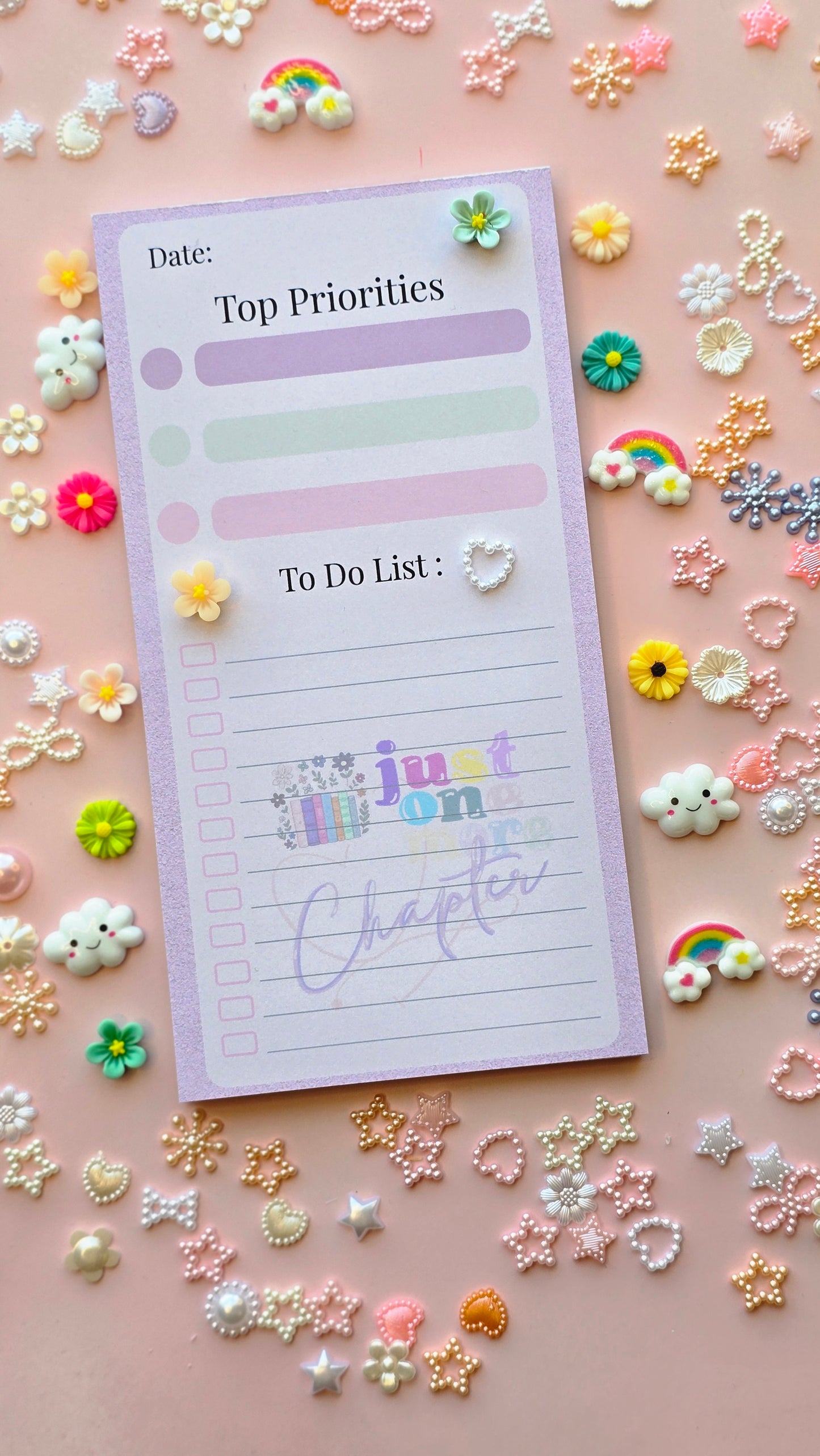 Cute just one more chapter to do list