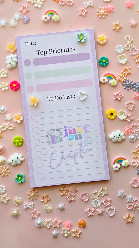 Cute just one more chapter to do list