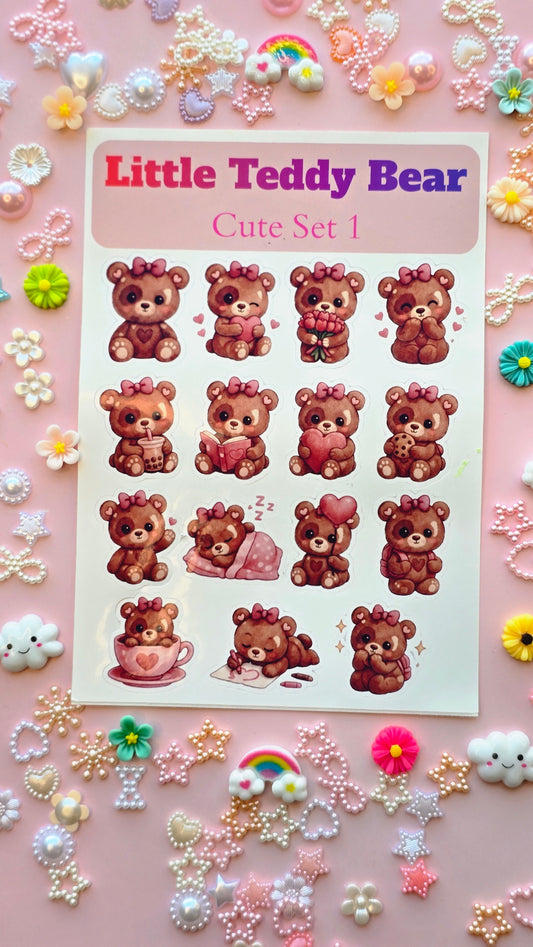 Little Bear Sticker Sheet