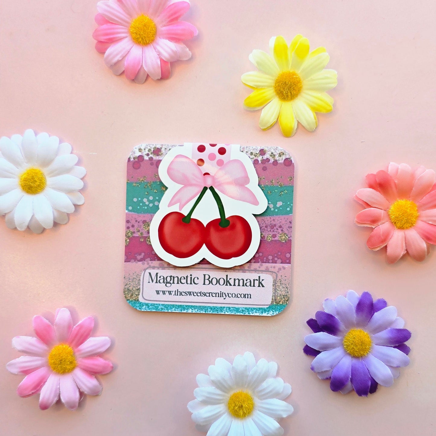 Cherry Coquette Magnetic Bookmark