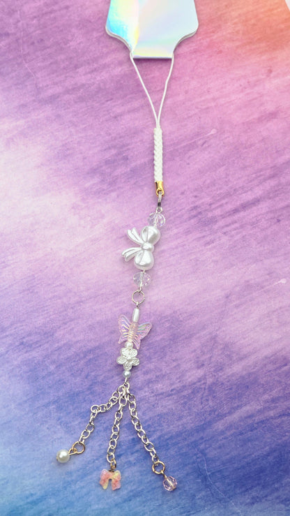 Butterfly Phone Charm Strap
