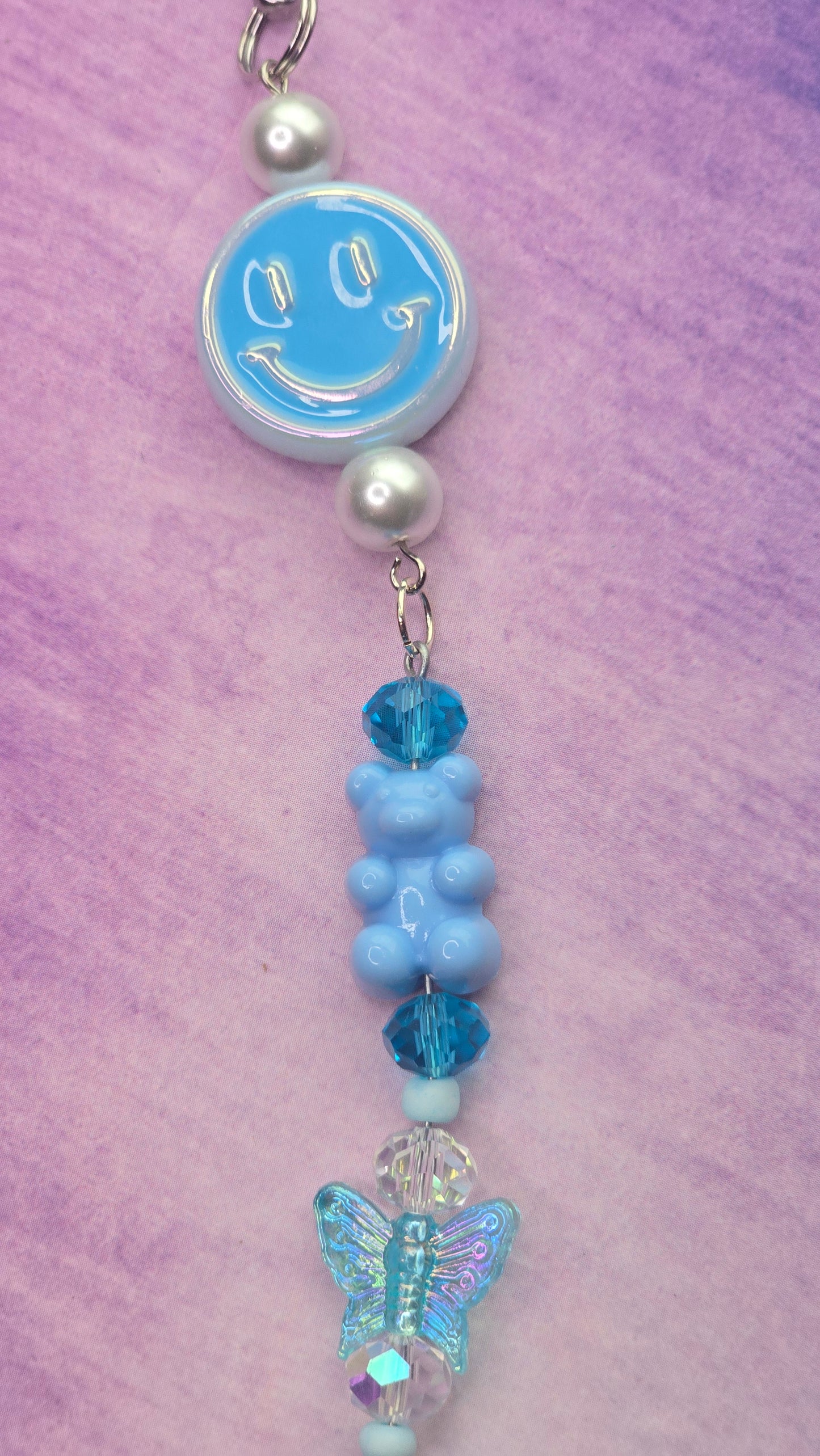 Smiley Face Keychain
