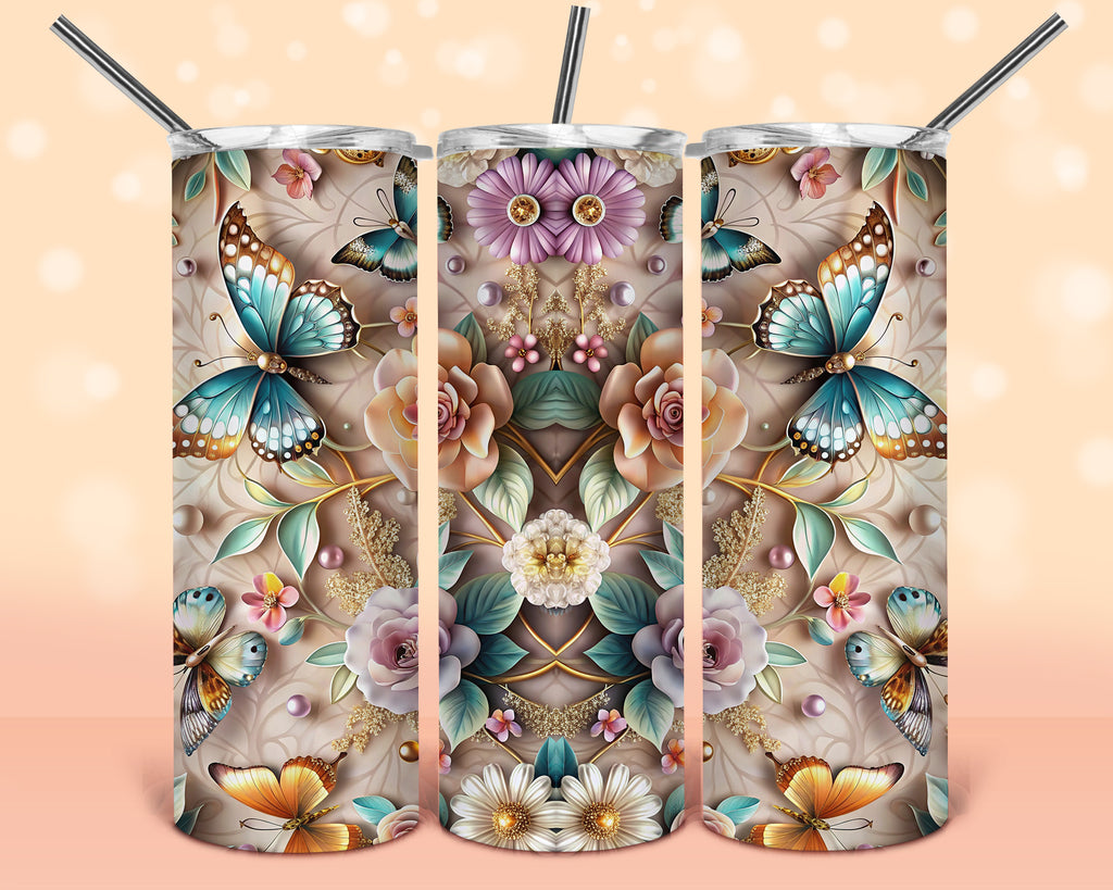 Butterfly Tumbler 20oz Tumbler