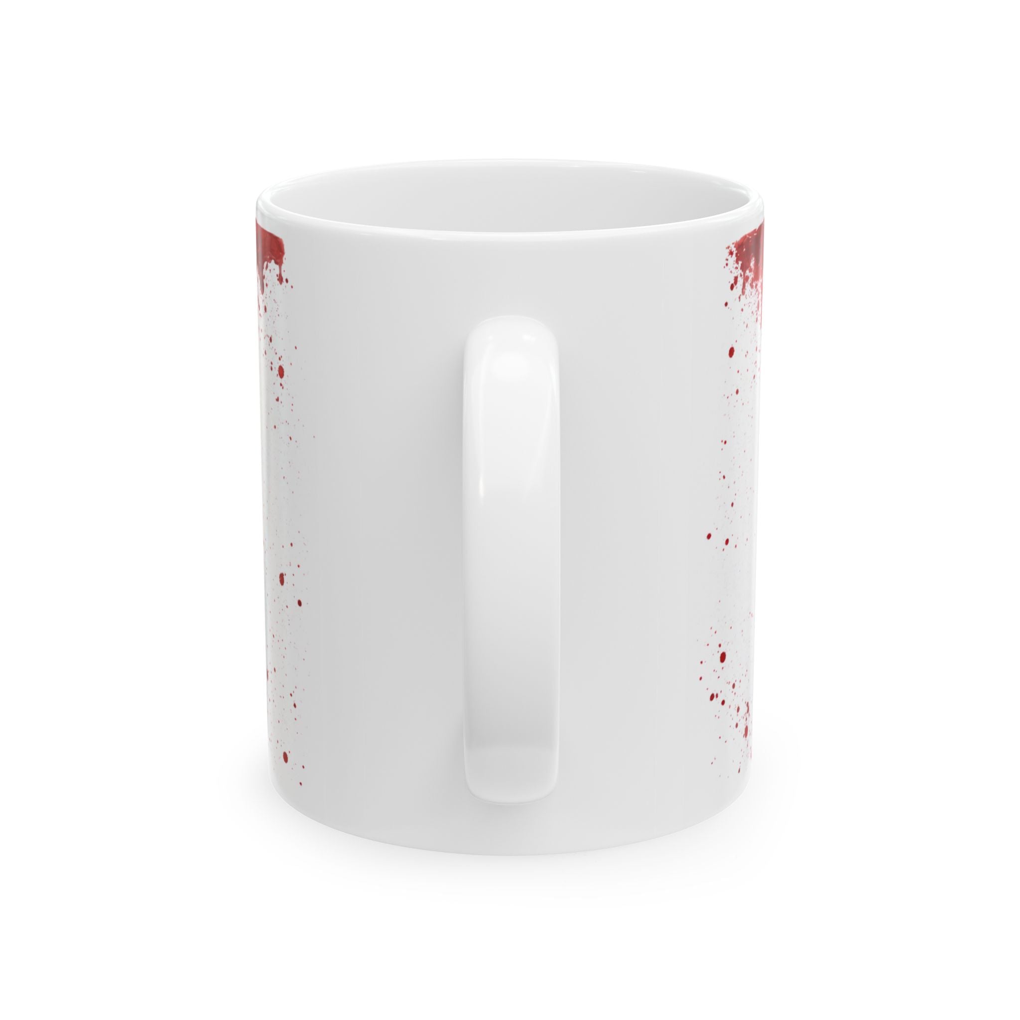 Murder Show Quote Mug — "Don't Test Me, I've Watched So Many Murder Shows" Ceramic Coffee Cup