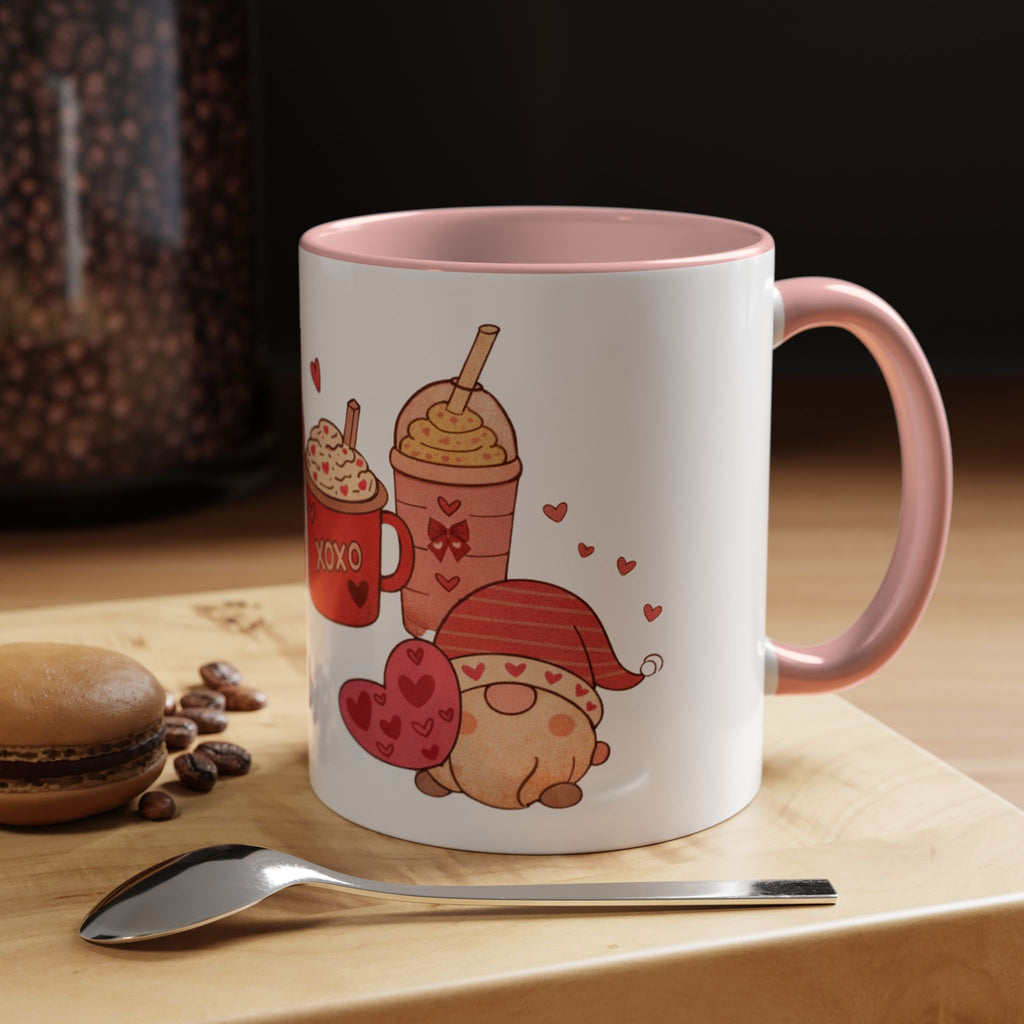Valentine’s Coffee Mug — Cute Sweet Drinks & Love Treats Accent Mug
