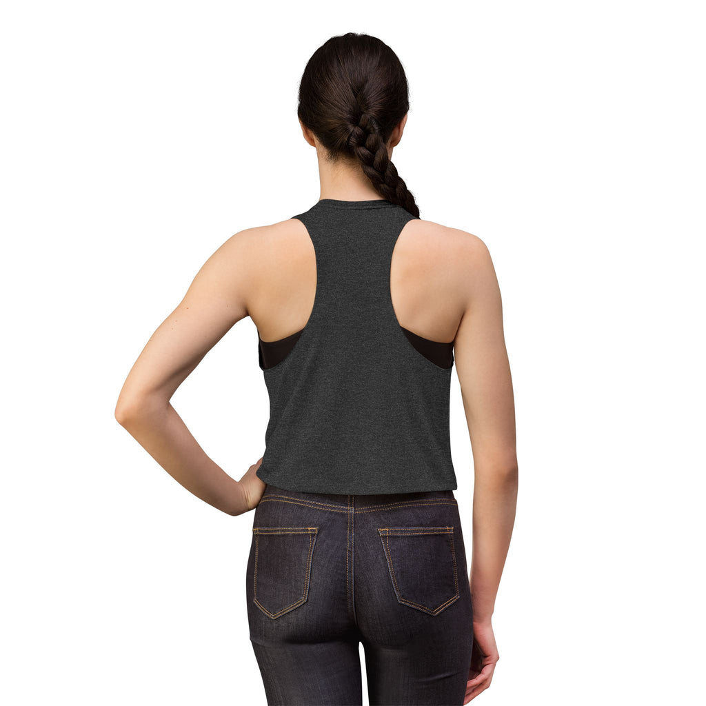 Boho Floral Bull Skull Crop Top — Women's Southwestern Tank