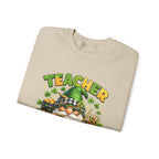 Teacher Gnome St. Patrick’s Day Sweatshirt — Cute Lucky Teacher Crewneck