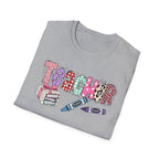 Teacher Doodle T-Shirt – Colorful School Supplies Graphic Tee