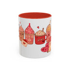 Valentine’s Coffee Mug — Cute Sweet Drinks & Love Treats Accent Mug