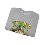 Teacher Gnome St. Patrick’s Day Sweatshirt — Cute Lucky Teacher Crewneck