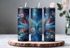 Blue Butterfly Tumbler