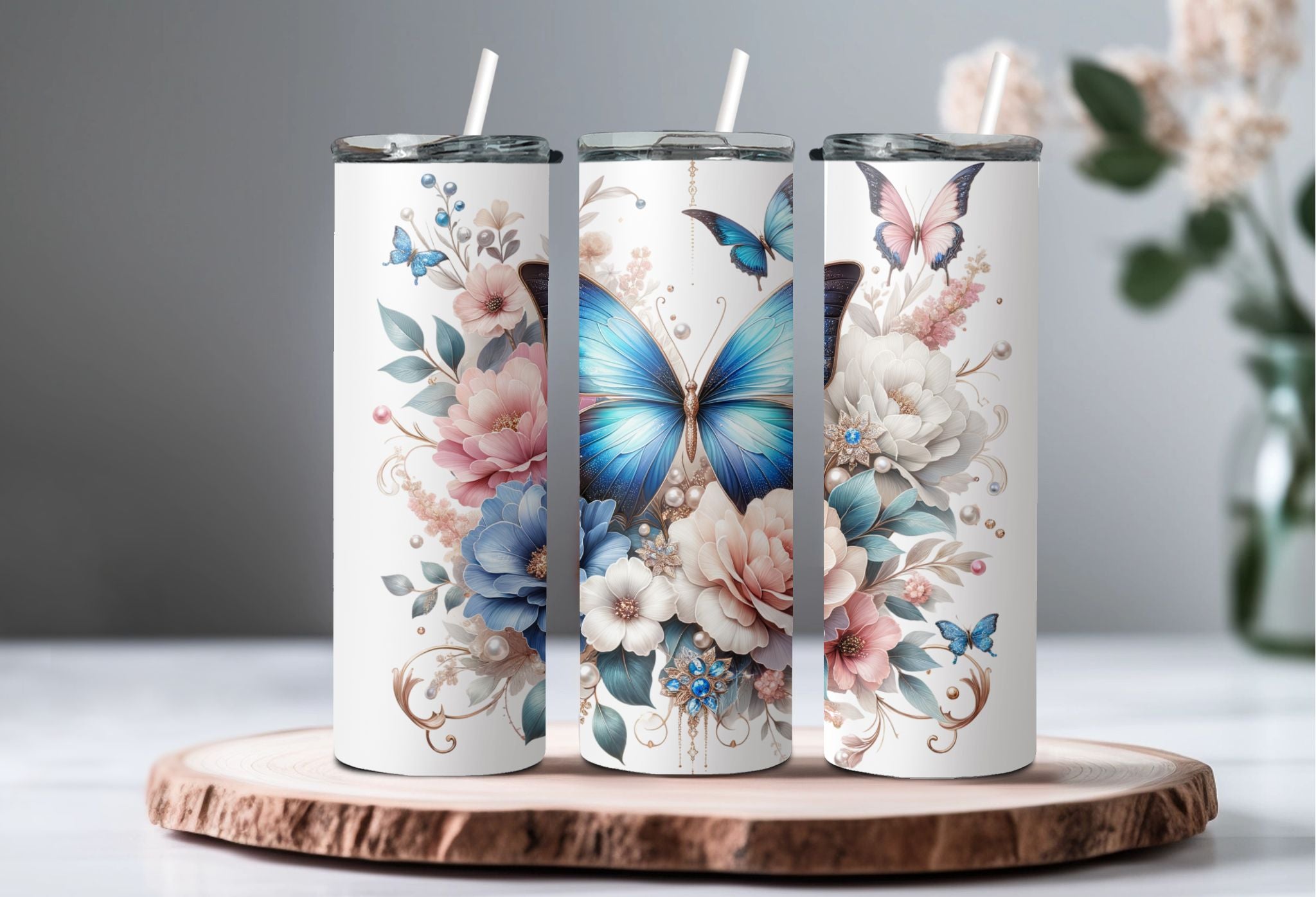 Butterfly Tumbler