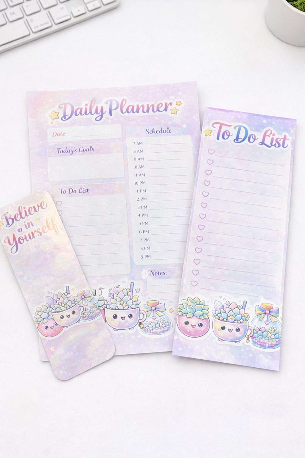 Kawaii Pastel Stationery Bundle 3