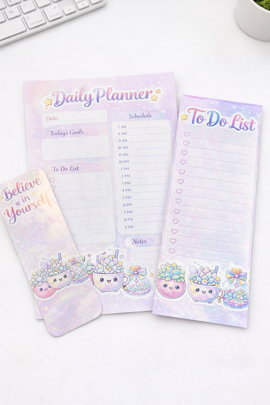 Kawaii Pastel Stationery Bundle 3