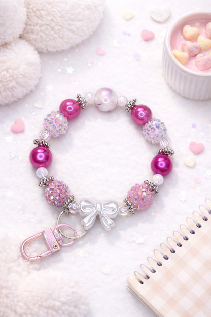 Pink Phone Charm