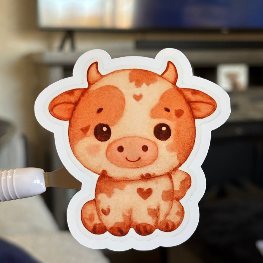Cow Sticker