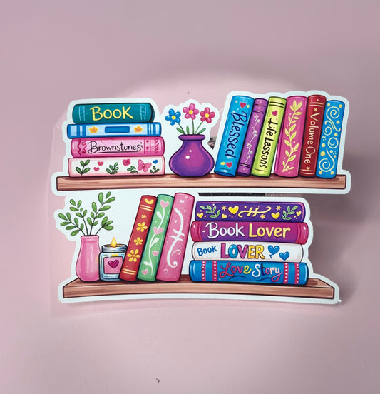 Books Sticker 3x2