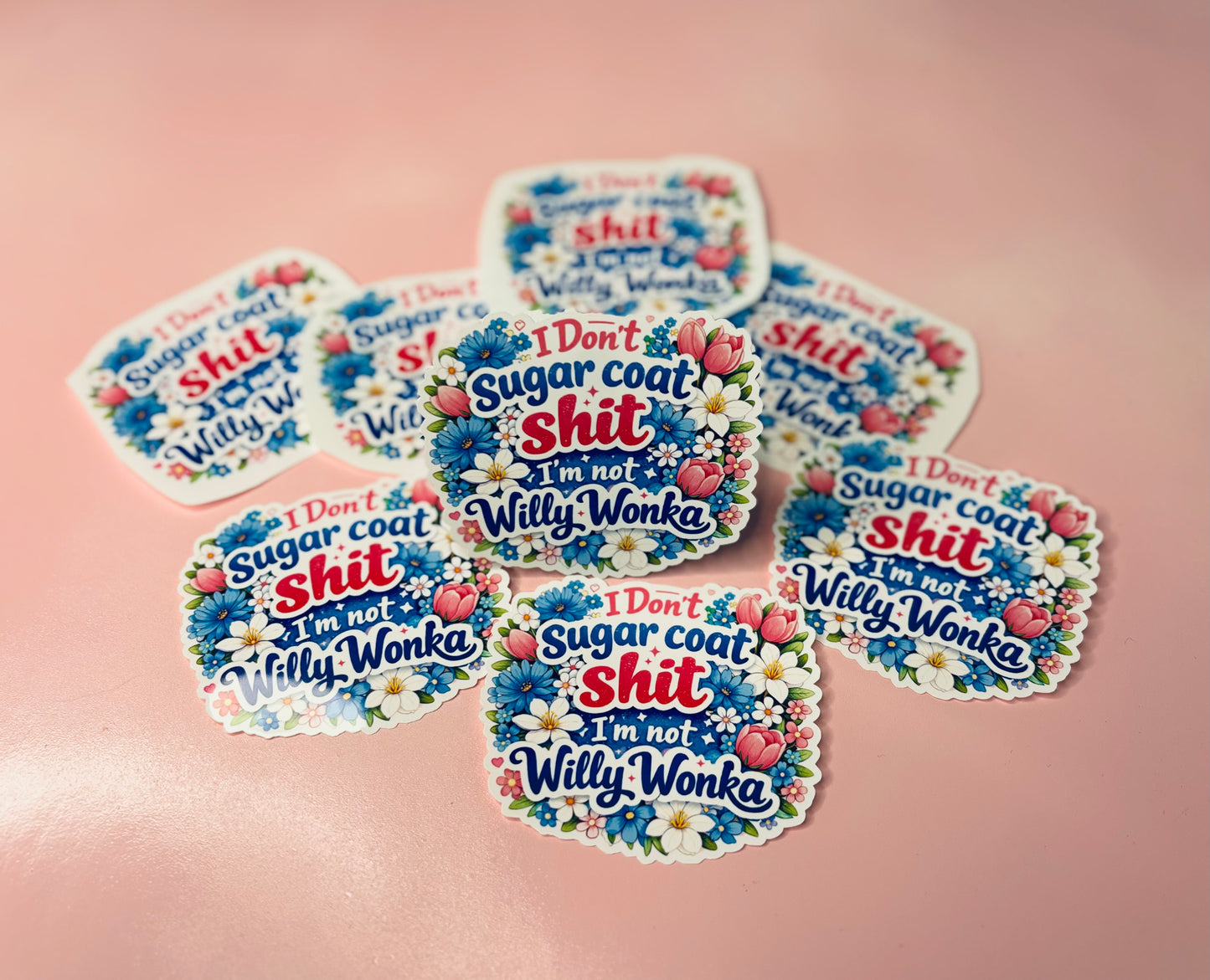 Willy Wonky Sticker