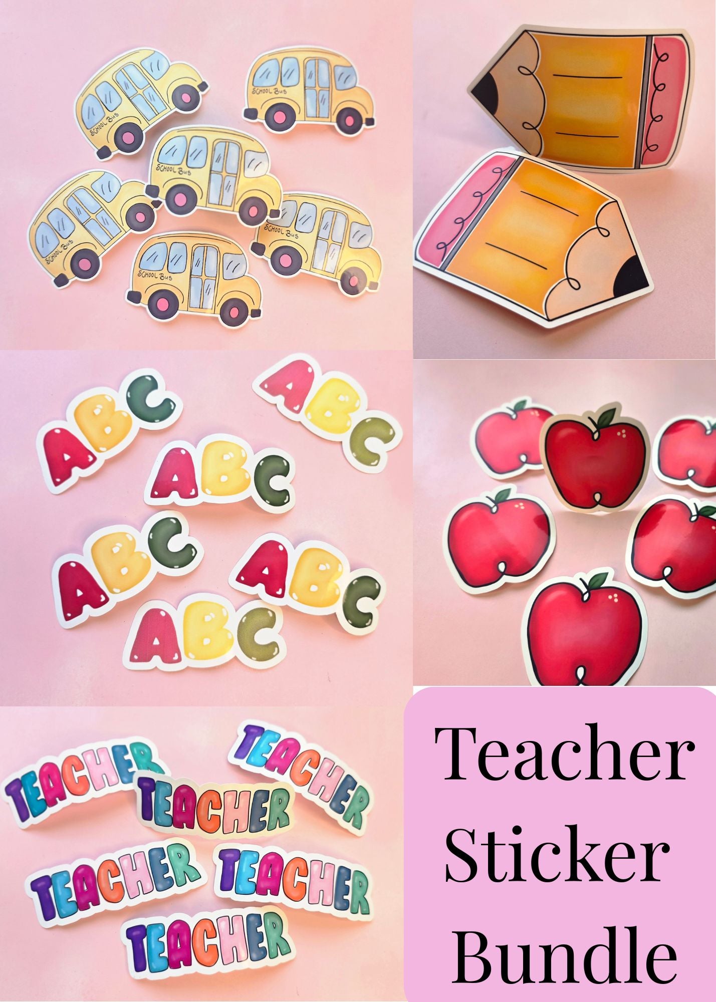 Teacher Sticker Bundle