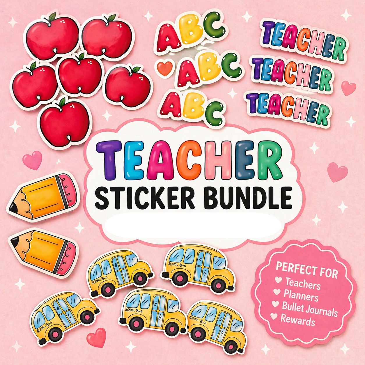Teacher Sticker Bundle