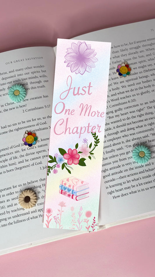 Just one more Book Bookmark